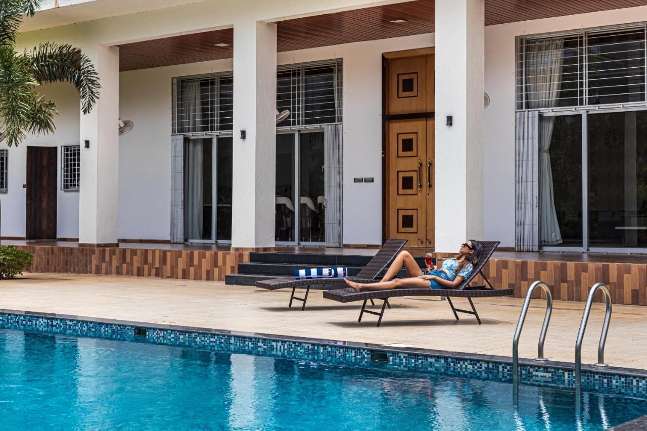 Saffronstays Odyssey, Karjat - 10 Acres Pet-Friendly Estate With Swimming Pool Chinchavli 외부 사진