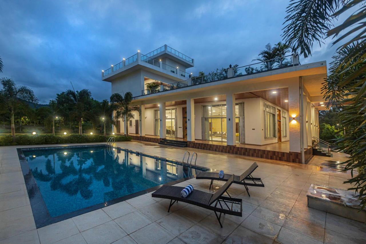 Saffronstays Odyssey, Karjat - 10 Acres Pet-Friendly Estate With Swimming Pool Chinchavli 외부 사진